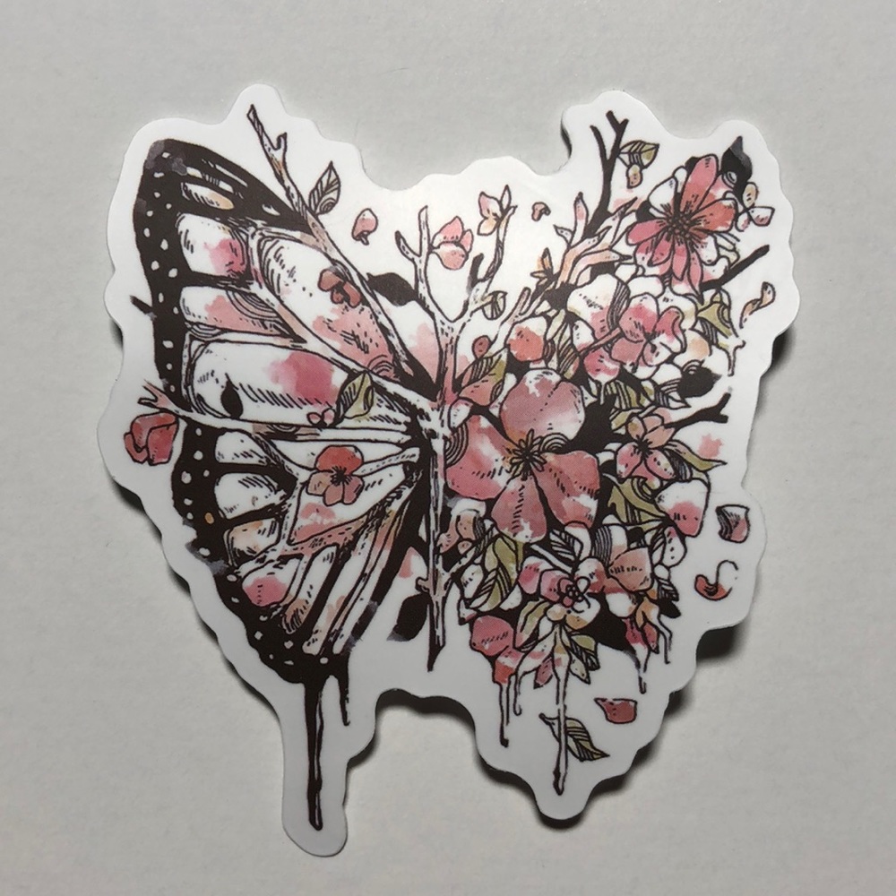 3/$5 of DIFFERENT stickers with this 1 OR make your own bundle BUTTERFLYblossoms